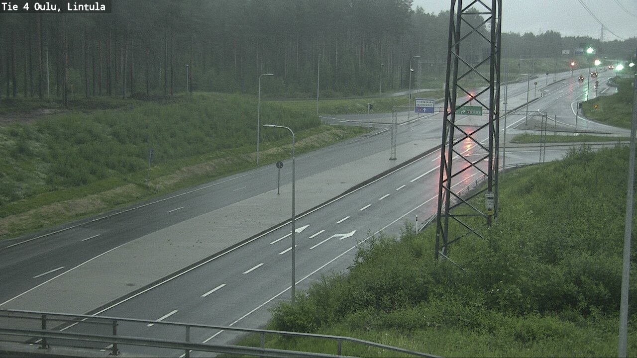 Kelikamerat Kuva Tie 4 Oulu, Lintula, Oulu, Pohjois-Pohjanmaa
