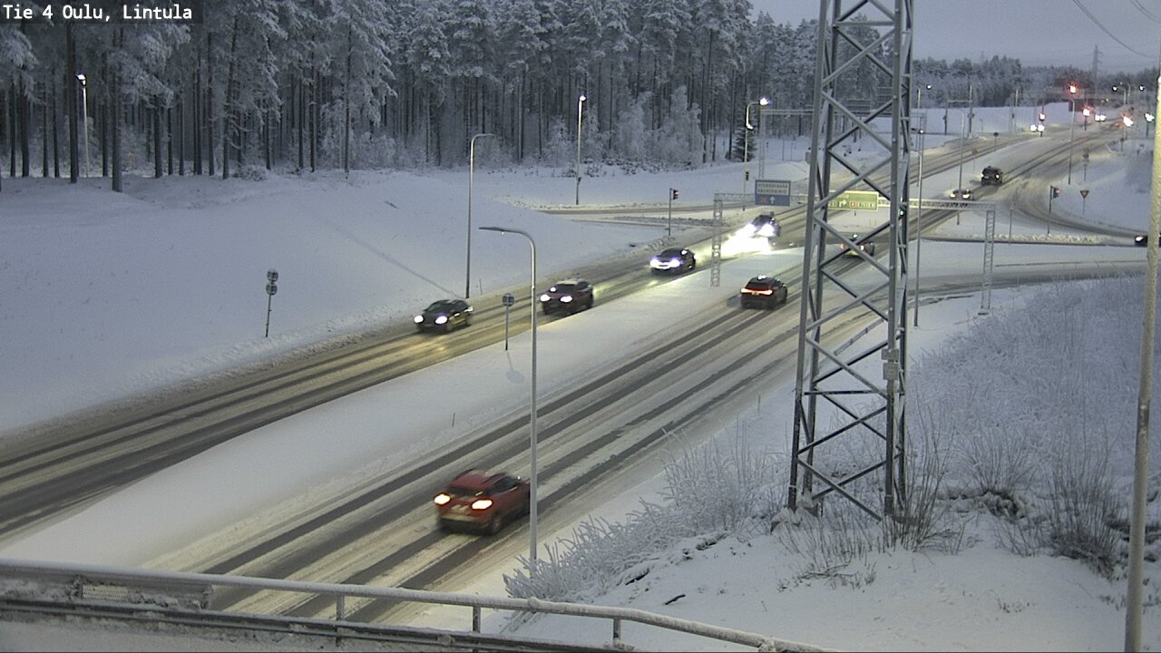 Kelikamerat Kuva Tie 4 Oulu, Lintula, Oulu, Pohjois-Pohjanmaa
