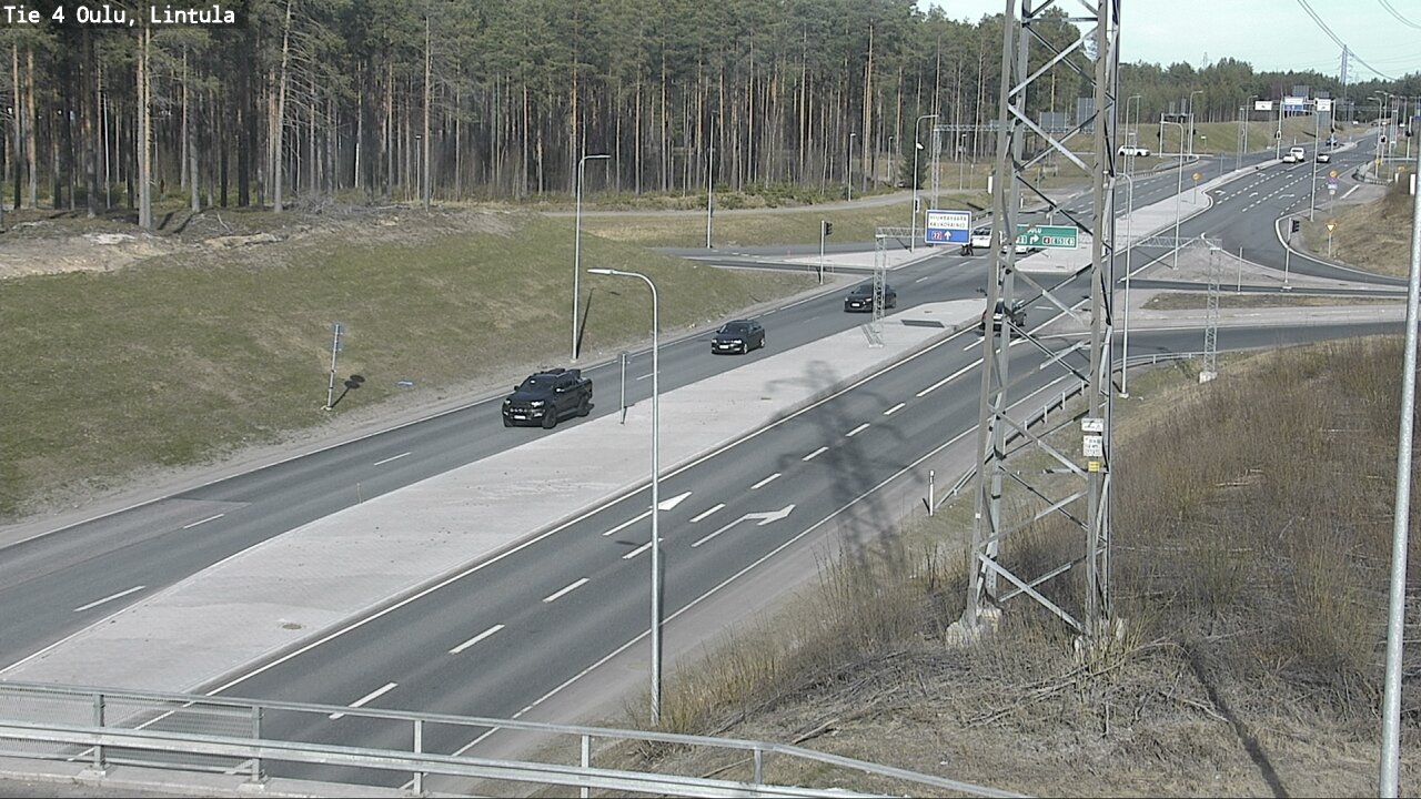 Kelikamerat Kuva Tie 4 Oulu, Lintula, Oulu, Pohjois-Pohjanmaa