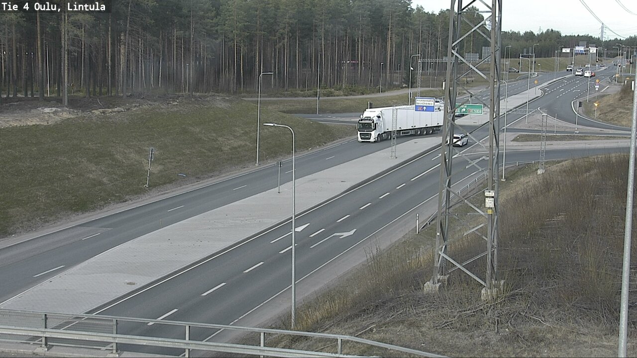 Kelikamerat Kuva Tie 4 Oulu, Lintula, Oulu, Pohjois-Pohjanmaa