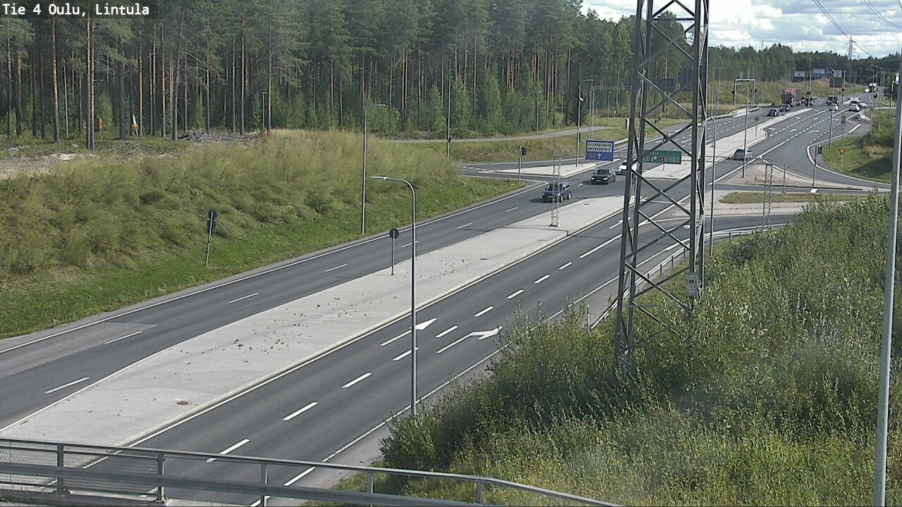 Kelikamerat Kuva Tie 4 Oulu, Lintula, Oulu, Pohjois-Pohjanmaa