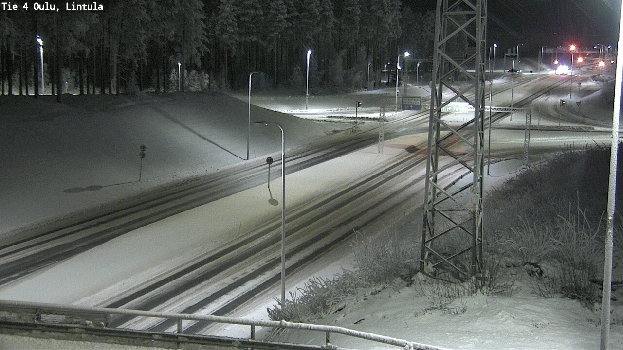 Kelikamerat Kuva Tie 4 Oulu, Lintula, Oulu, Pohjois-Pohjanmaa