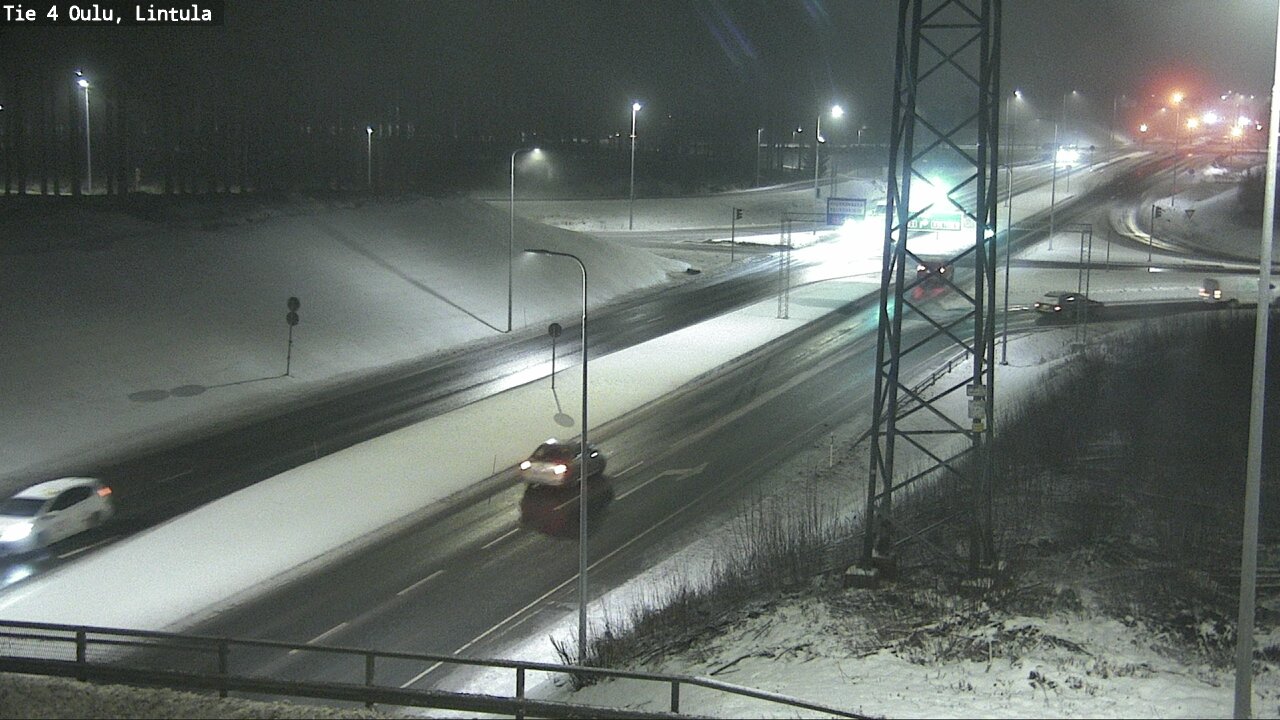 Kelikamerat Kuva Tie 4 Oulu, Lintula, Oulu, Pohjois-Pohjanmaa