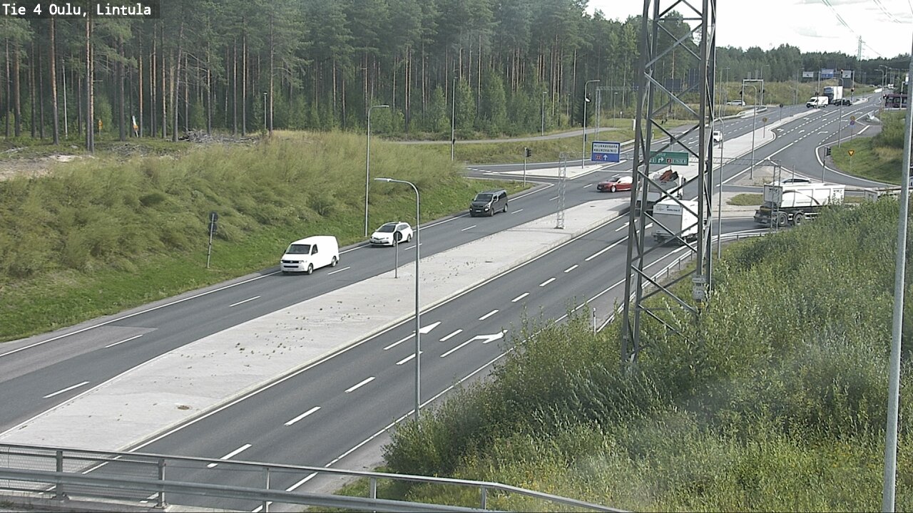 Kelikamerat Kuva Tie 4 Oulu, Lintula, Oulu, Pohjois-Pohjanmaa