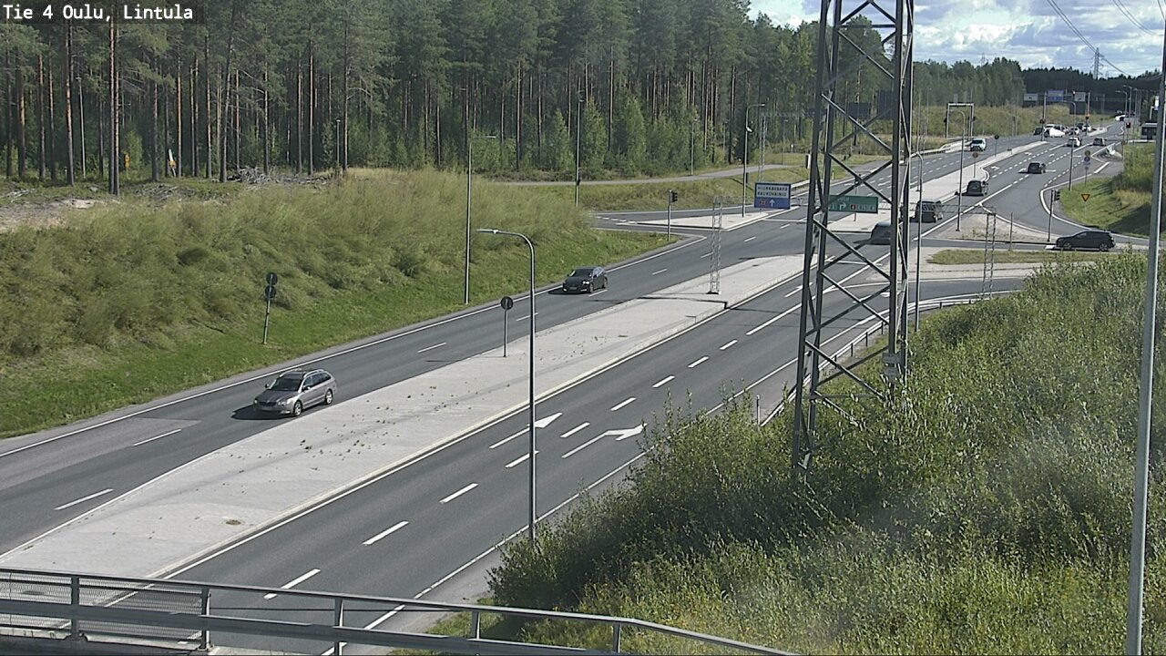 Kelikamerat Kuva Tie 4 Oulu, Lintula, Oulu, Pohjois-Pohjanmaa