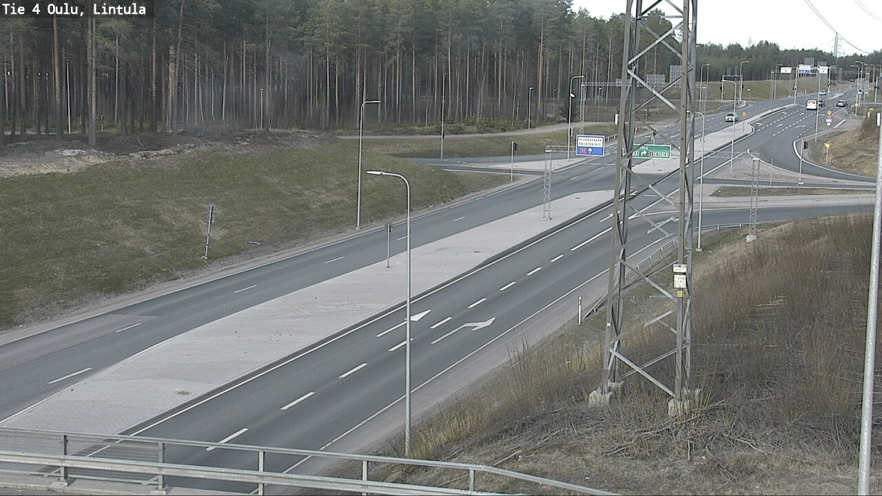 Kelikamerat Kuva Tie 4 Oulu, Lintula, Oulu, Pohjois-Pohjanmaa