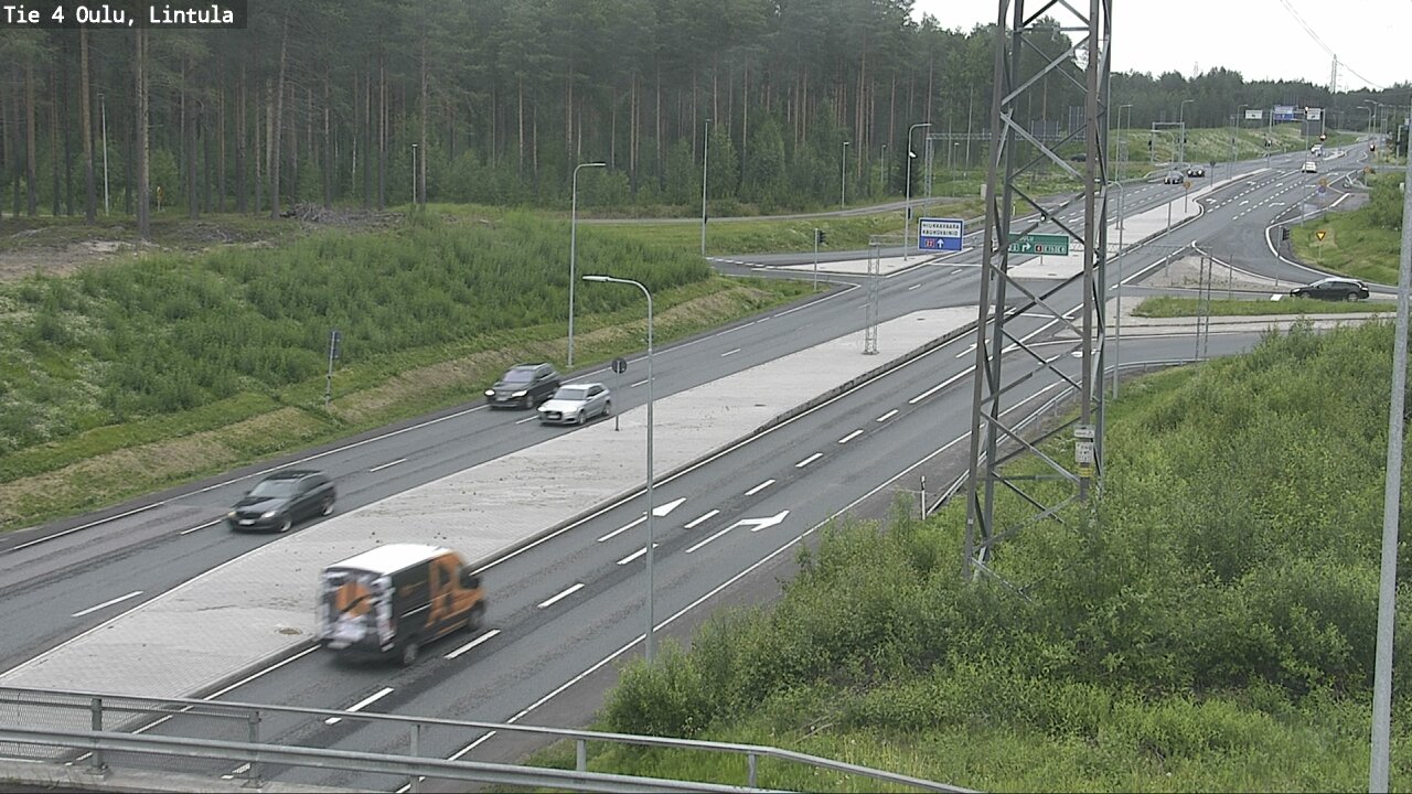 Kelikamerat Kuva Tie 4 Oulu, Lintula, Oulu, Pohjois-Pohjanmaa