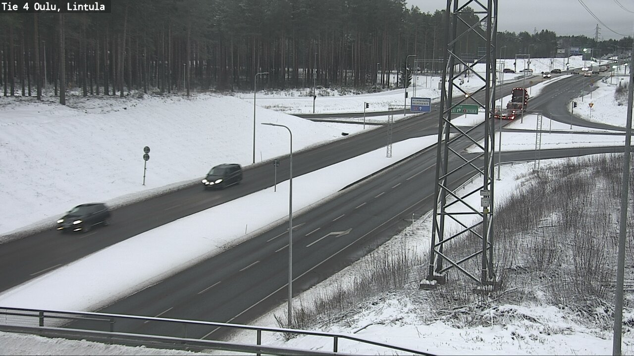 Kelikamerat Kuva Tie 4 Oulu, Lintula, Oulu, Pohjois-Pohjanmaa