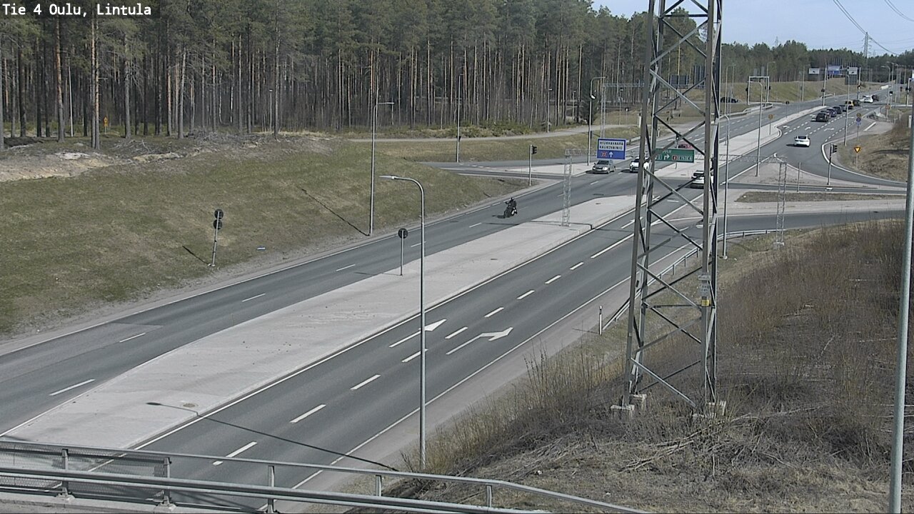 Kelikamerat Kuva Tie 4 Oulu, Lintula, Oulu, Pohjois-Pohjanmaa
