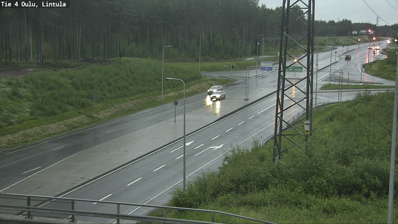 Kelikamerat Kuva Tie 4 Oulu, Lintula, Oulu, Pohjois-Pohjanmaa