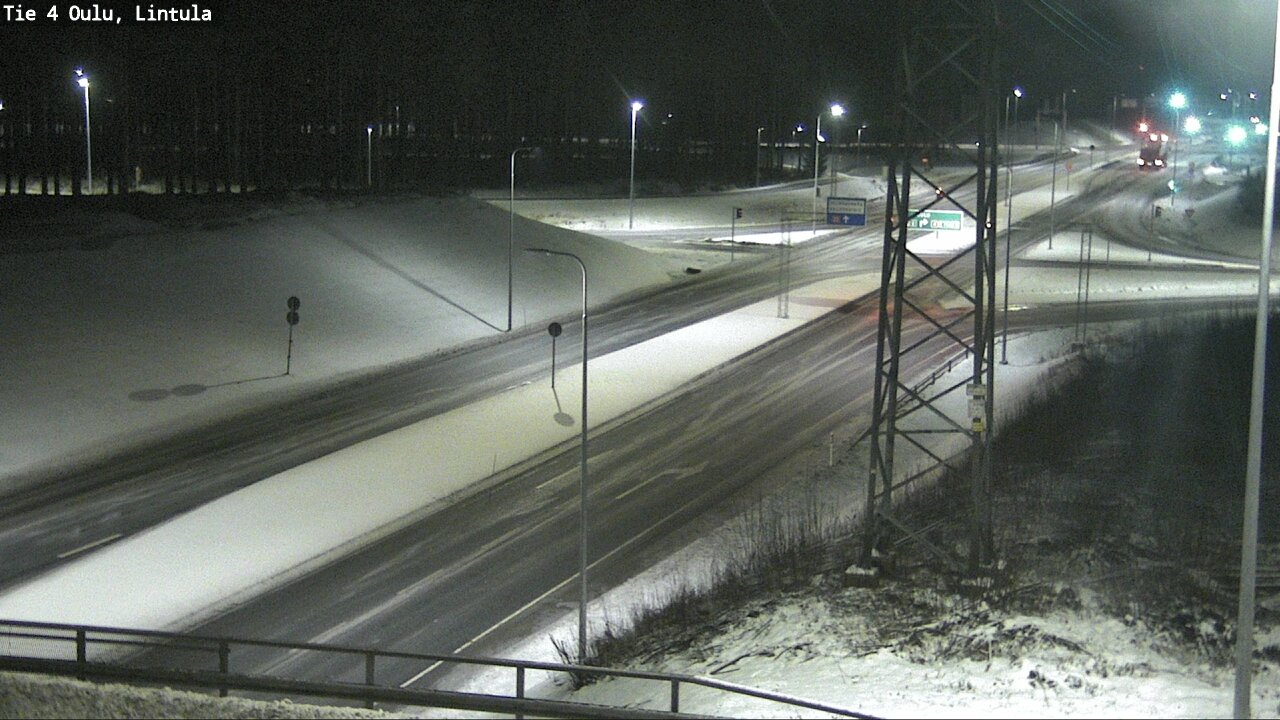 Kelikamerat Kuva Tie 4 Oulu, Lintula, Oulu, Pohjois-Pohjanmaa