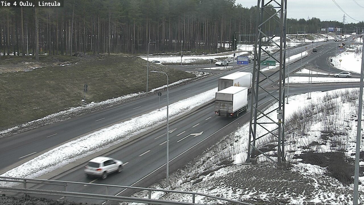 Kelikamerat Kuva Tie 4 Oulu, Lintula, Oulu, Pohjois-Pohjanmaa