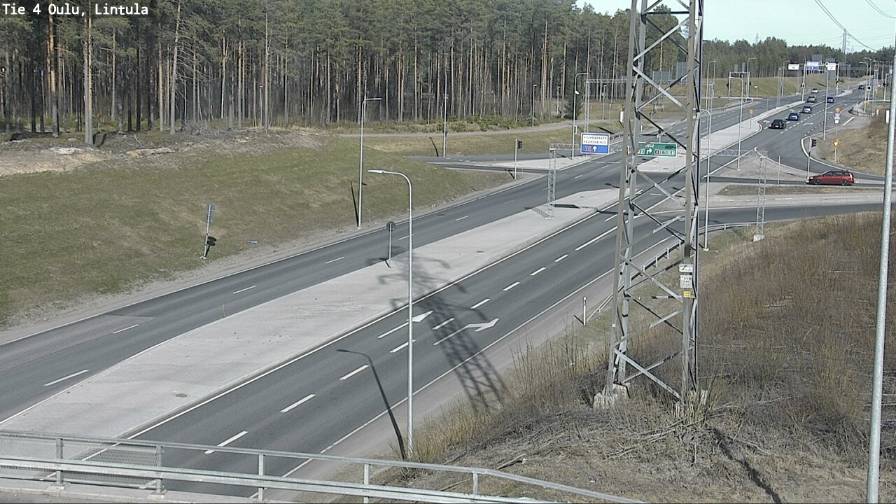 Kelikamerat Kuva Tie 4 Oulu, Lintula, Oulu, Pohjois-Pohjanmaa