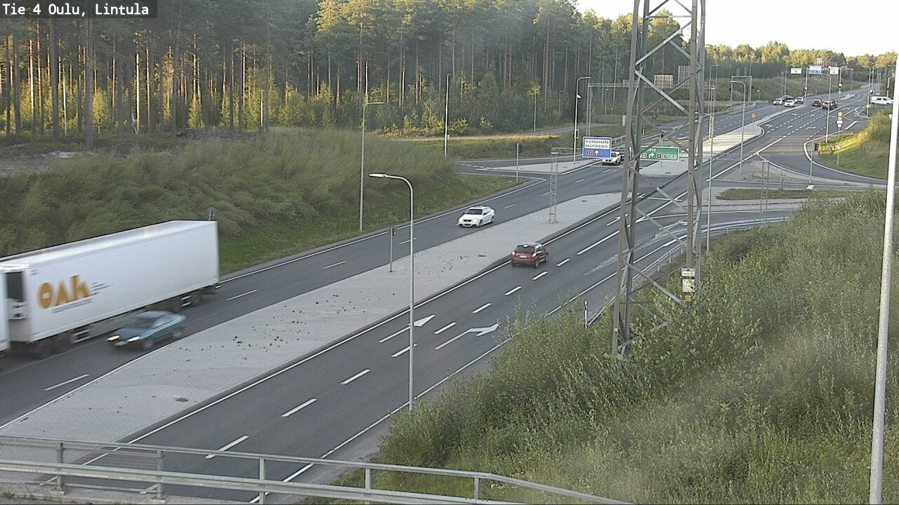 Kelikamerat Kuva Tie 4 Oulu, Lintula, Oulu, Pohjois-Pohjanmaa