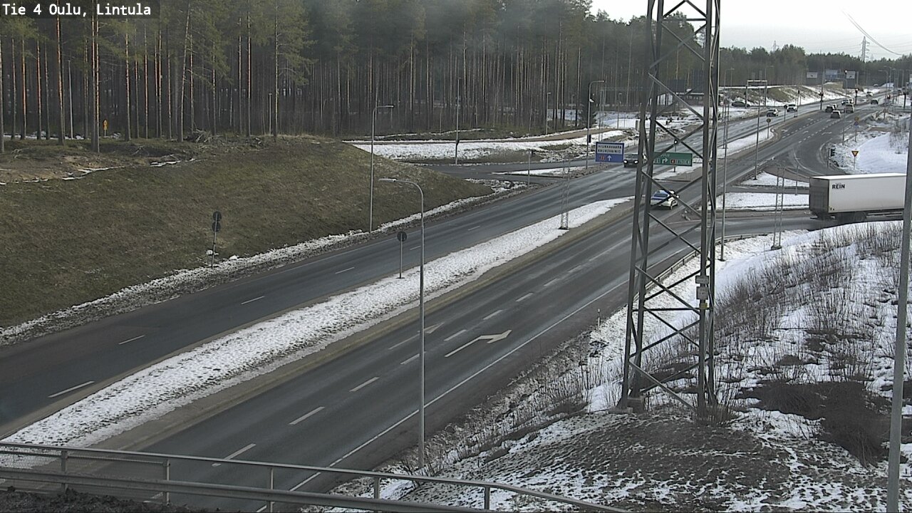 Kelikamerat Kuva Tie 4 Oulu, Lintula, Oulu, Pohjois-Pohjanmaa