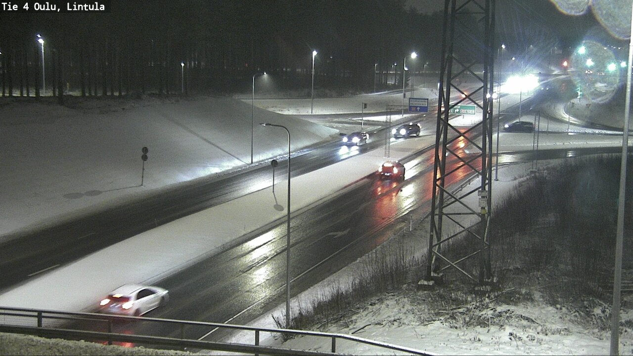 Kelikamerat Kuva Tie 4 Oulu, Lintula, Oulu, Pohjois-Pohjanmaa