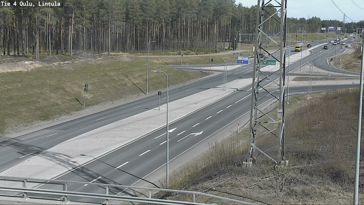 Kelikamerat Kuva Tie 4 Oulu, Lintula, Oulu, Pohjois-Pohjanmaa