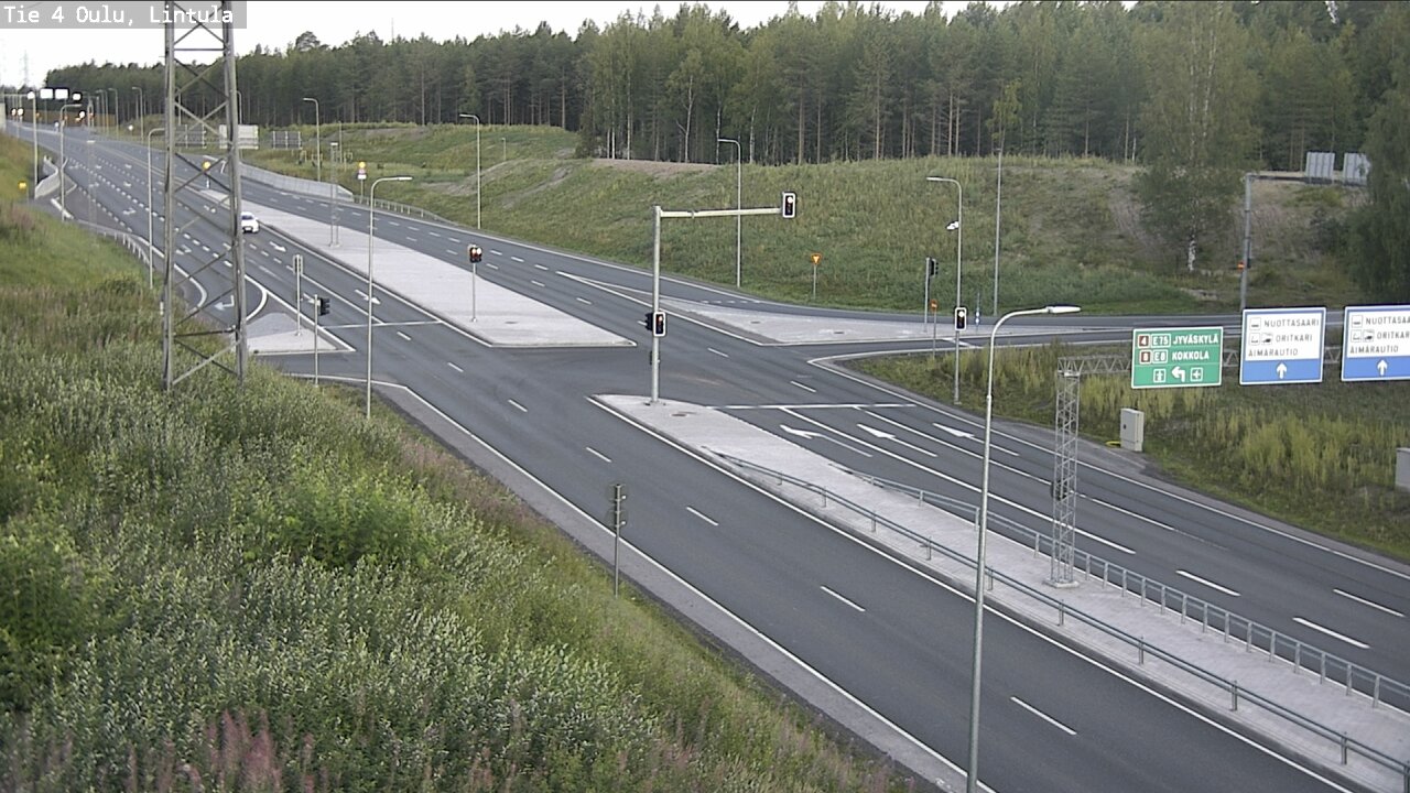 Kelikamerat Kuva Tie 4 Oulu, Lintula, Oulu, Pohjois-Pohjanmaa