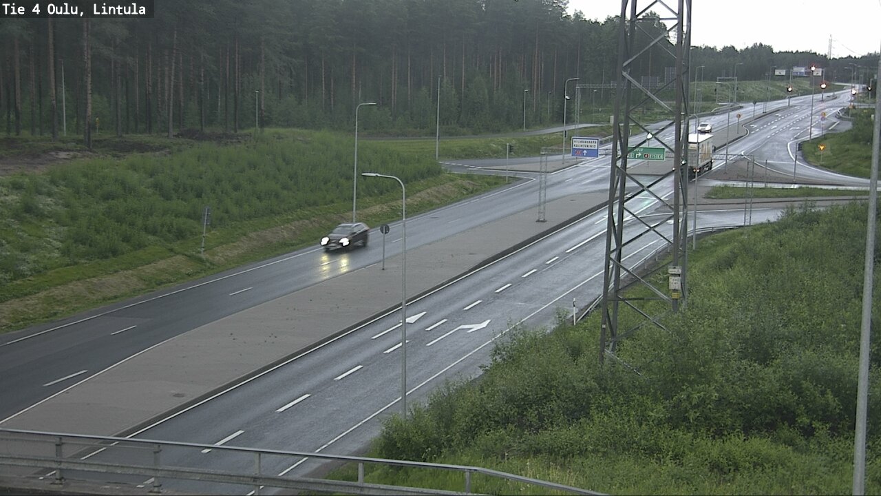 Kelikamerat Kuva Tie 4 Oulu, Lintula, Oulu, Pohjois-Pohjanmaa