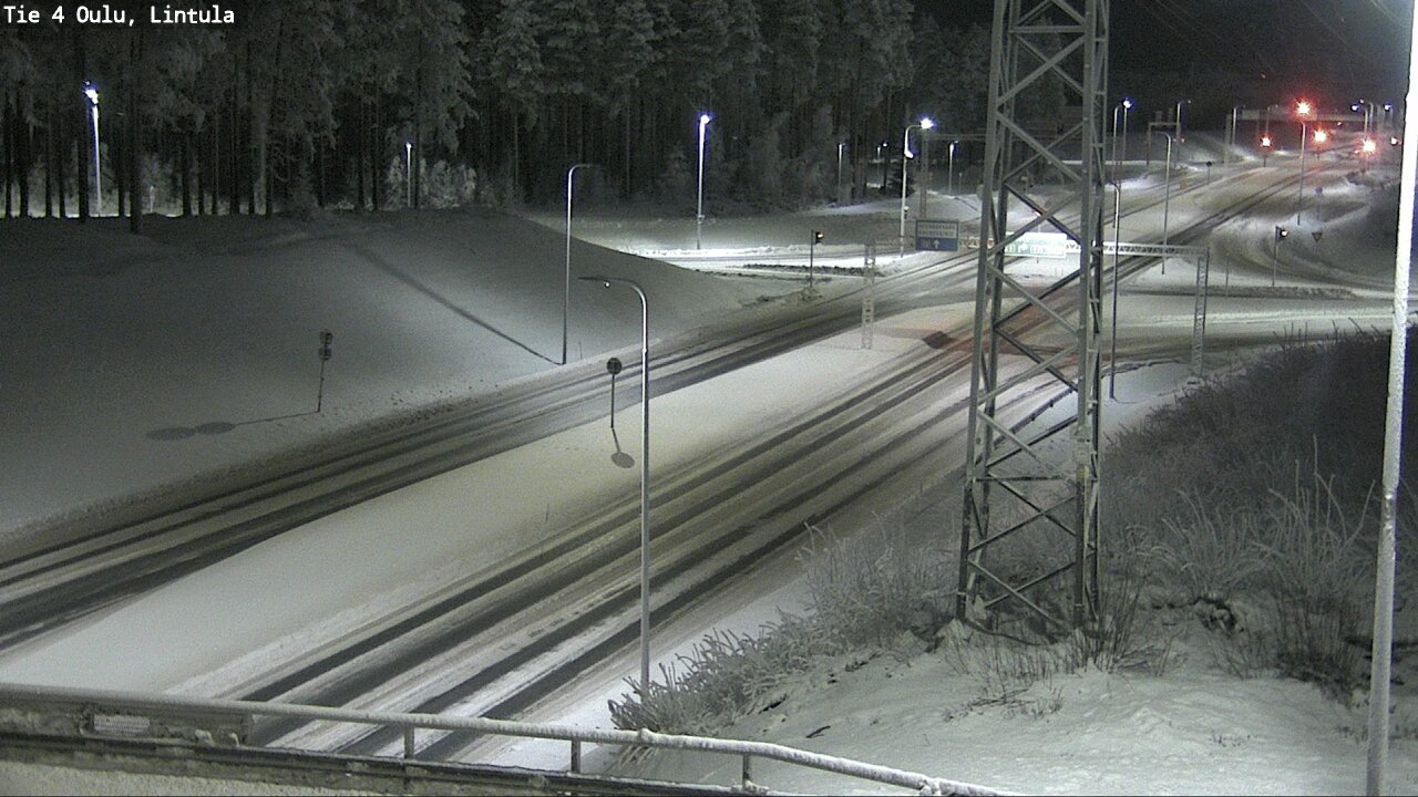 Kelikamerat Kuva Tie 4 Oulu, Lintula, Oulu, Pohjois-Pohjanmaa