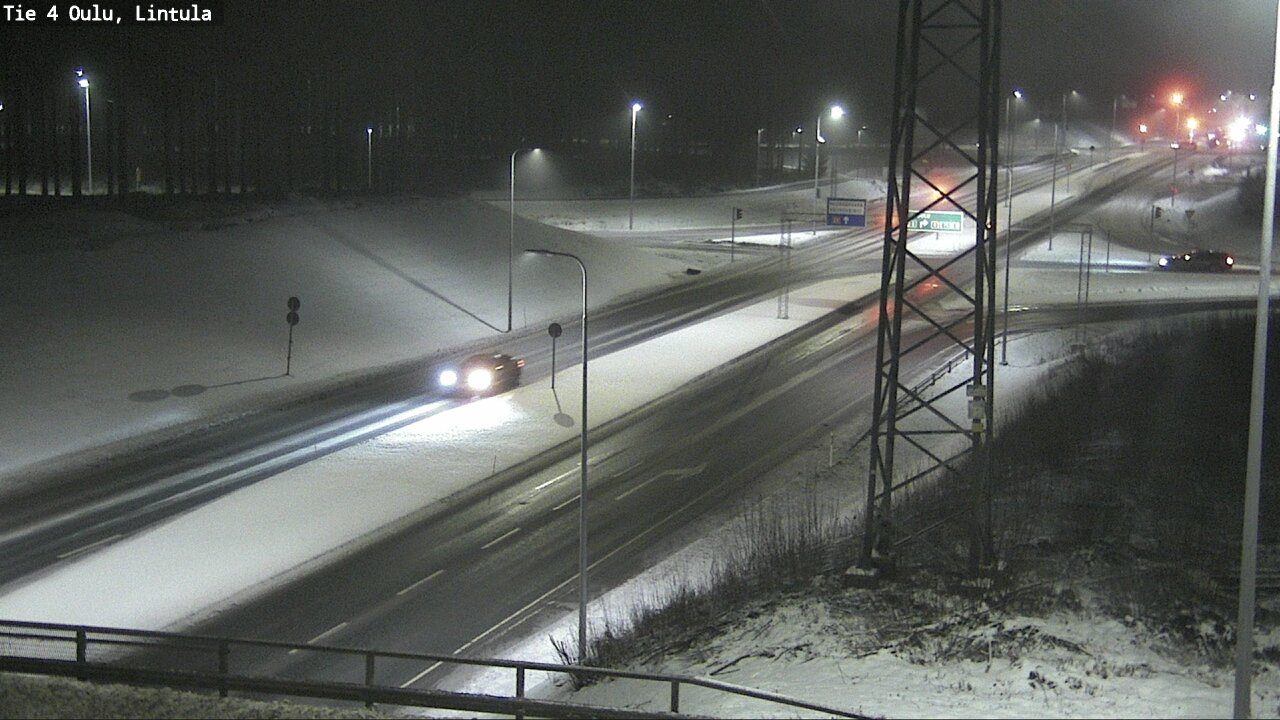 Kelikamerat Kuva Tie 4 Oulu, Lintula, Oulu, Pohjois-Pohjanmaa