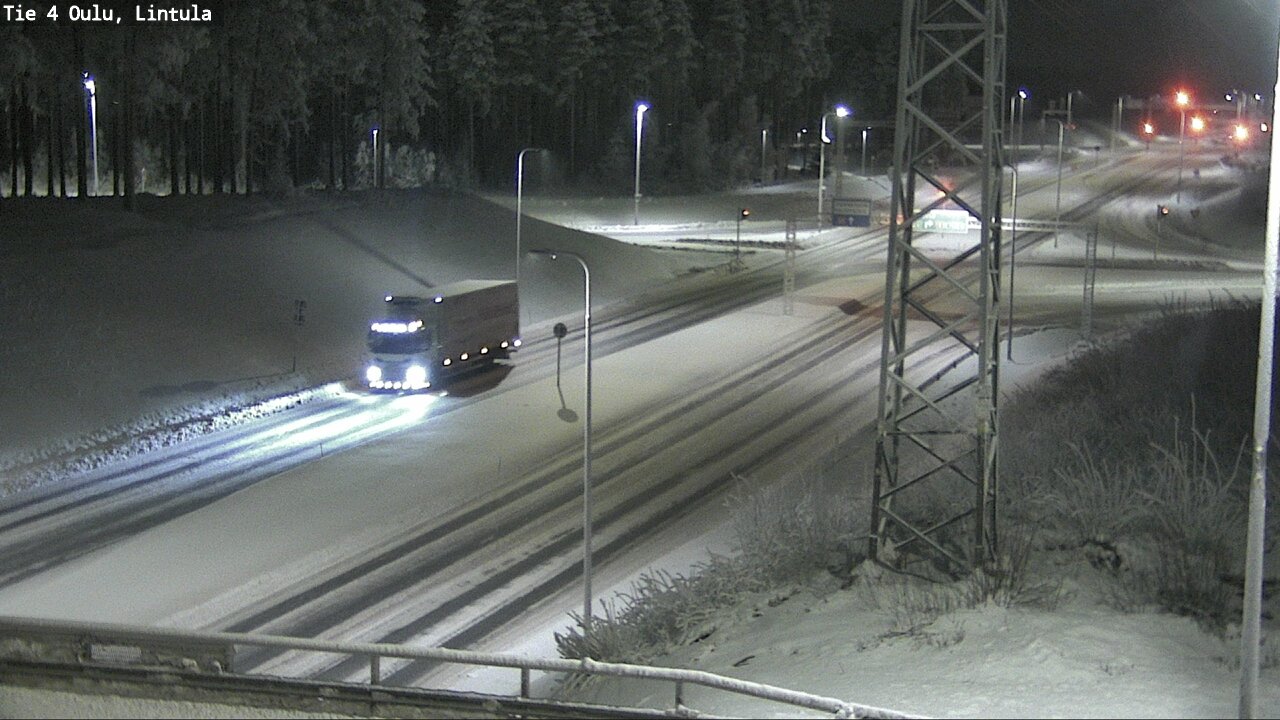 Kelikamerat Kuva Tie 4 Oulu, Lintula, Oulu, Pohjois-Pohjanmaa