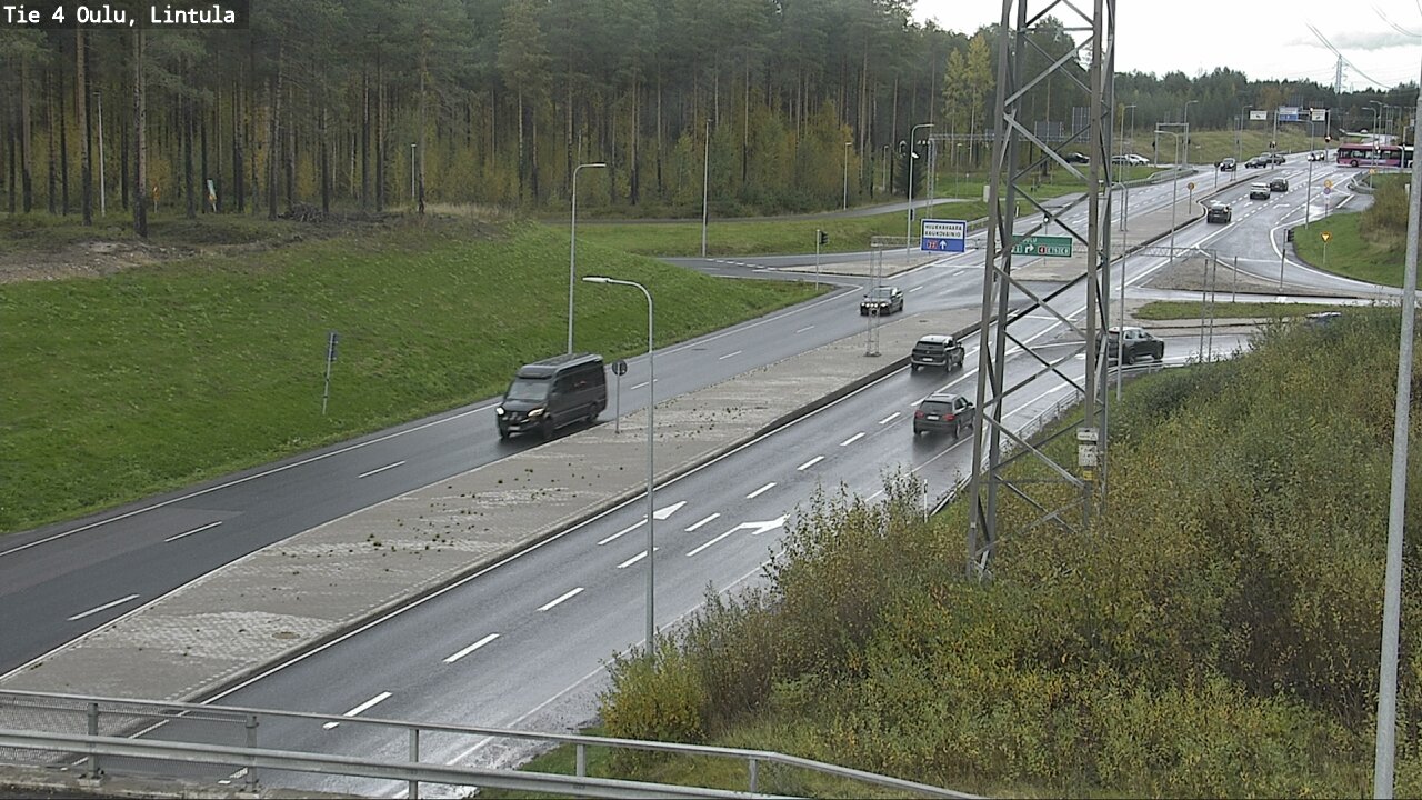 Kelikamerat Kuva Tie 4 Oulu, Lintula, Oulu, Pohjois-Pohjanmaa