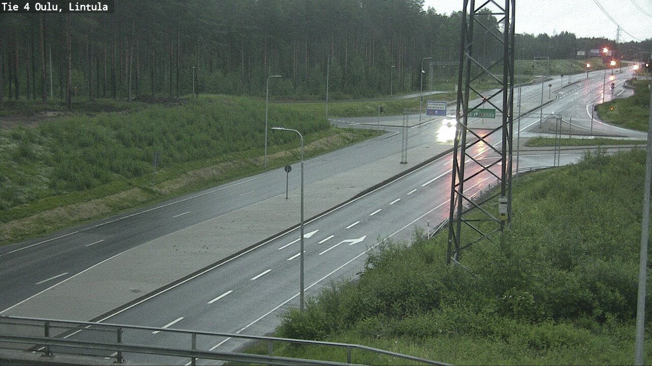 Kelikamerat Kuva Tie 4 Oulu, Lintula, Oulu, Pohjois-Pohjanmaa