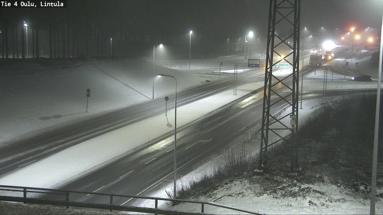 Kelikamerat Kuva Tie 4 Oulu, Lintula, Oulu, Pohjois-Pohjanmaa