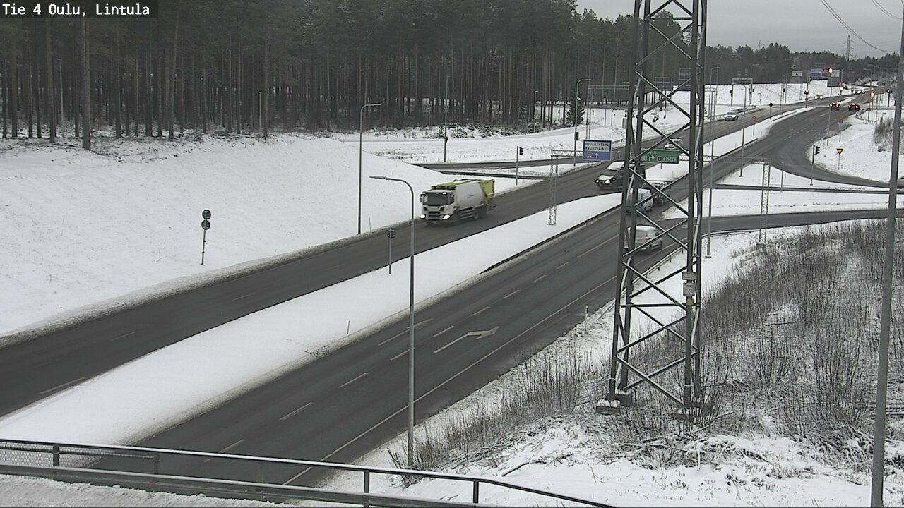 Kelikamerat Kuva Tie 4 Oulu, Lintula, Oulu, Pohjois-Pohjanmaa