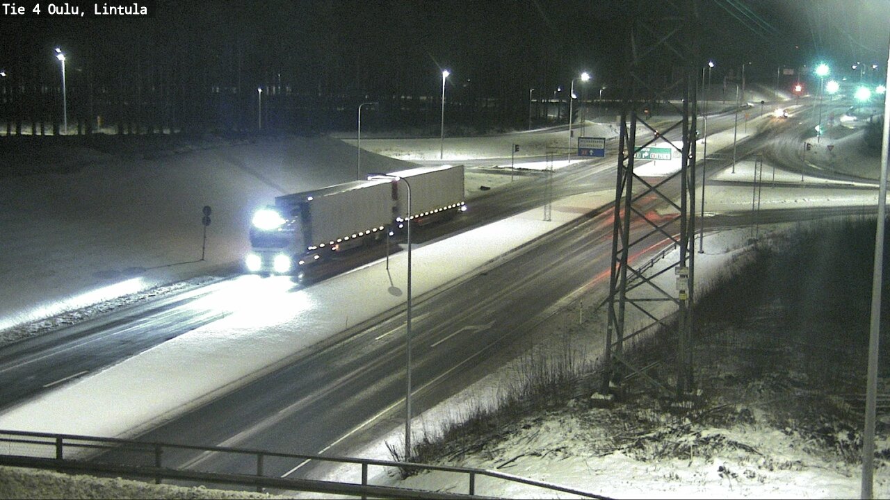 Kelikamerat Kuva Tie 4 Oulu, Lintula, Oulu, Pohjois-Pohjanmaa