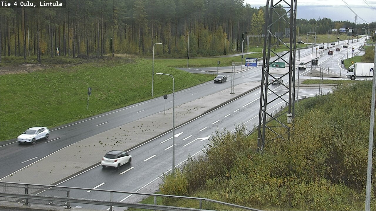 Kelikamerat Kuva Tie 4 Oulu, Lintula, Oulu, Pohjois-Pohjanmaa