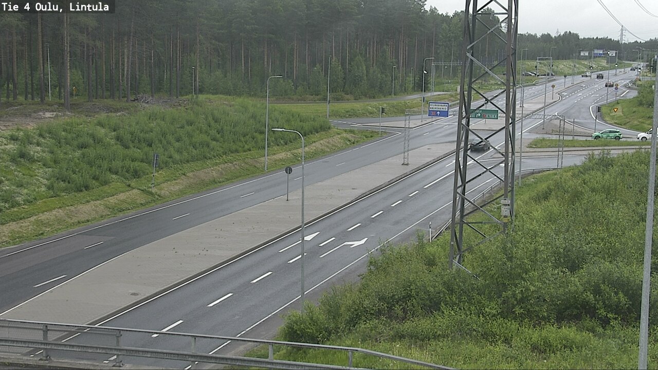 Kelikamerat Kuva Tie 4 Oulu, Lintula, Oulu, Pohjois-Pohjanmaa