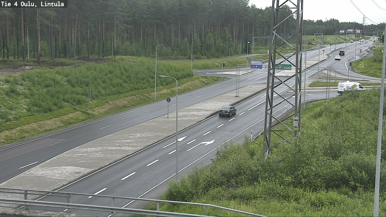 Kelikamerat Kuva Tie 4 Oulu, Lintula, Oulu, Pohjois-Pohjanmaa
