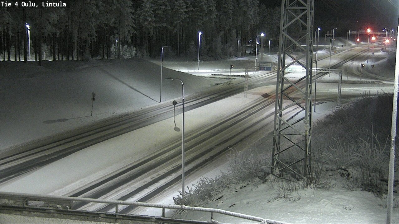 Kelikamerat Kuva Tie 4 Oulu, Lintula, Oulu, Pohjois-Pohjanmaa
