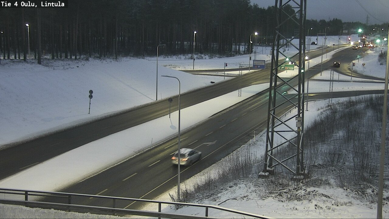 Kelikamerat Kuva Tie 4 Oulu, Lintula, Oulu, Pohjois-Pohjanmaa