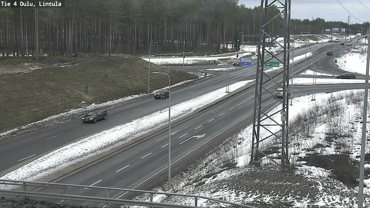 Kelikamerat Kuva Tie 4 Oulu, Lintula, Oulu, Pohjois-Pohjanmaa