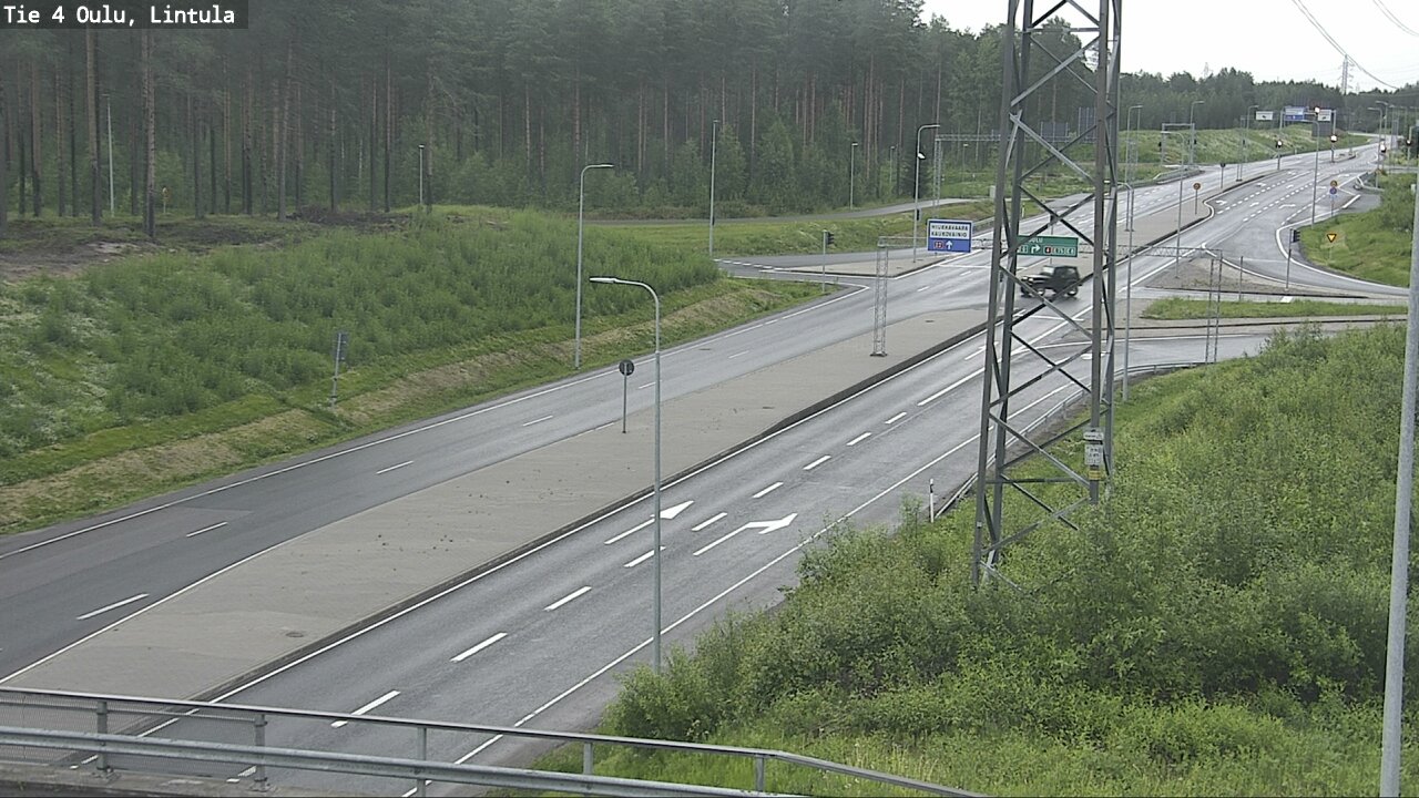 Kelikamerat Kuva Tie 4 Oulu, Lintula, Oulu, Pohjois-Pohjanmaa