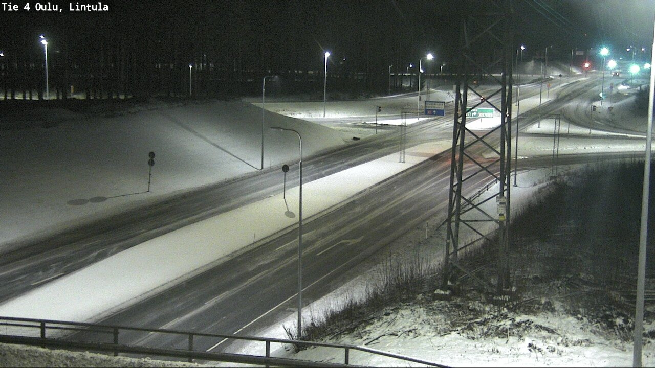 Kelikamerat Kuva Tie 4 Oulu, Lintula, Oulu, Pohjois-Pohjanmaa