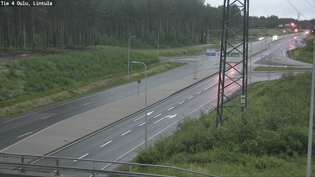 Kelikamerat Kuva Tie 4 Oulu, Lintula, Oulu, Pohjois-Pohjanmaa