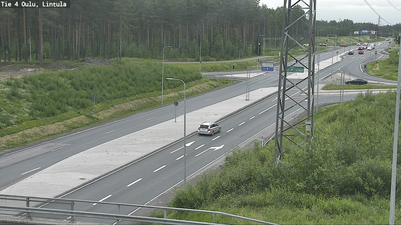 Kelikamerat Kuva Tie 4 Oulu, Lintula, Oulu, Pohjois-Pohjanmaa