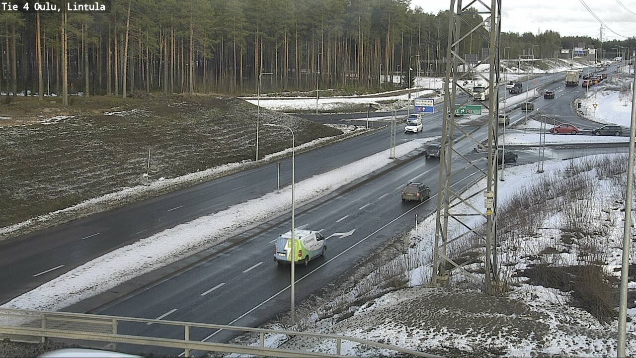 Kelikamerat Kuva Tie 4 Oulu, Lintula, Oulu, Pohjois-Pohjanmaa