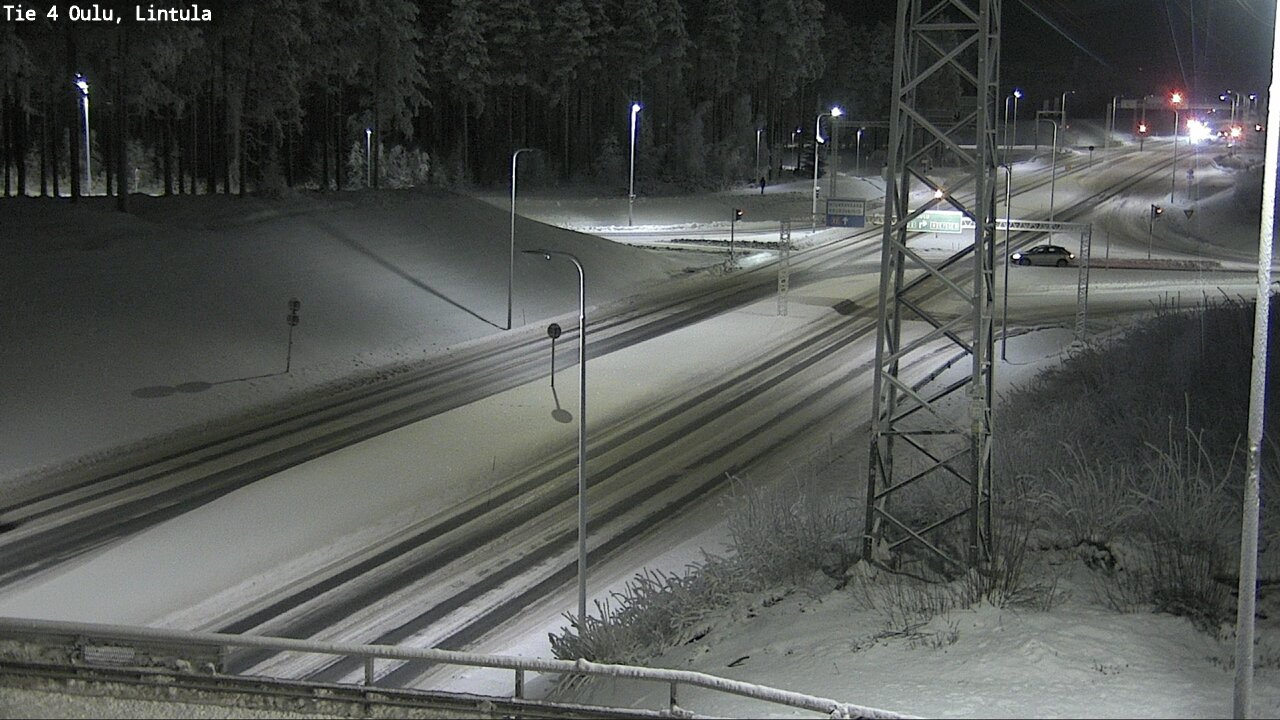 Kelikamerat Kuva Tie 4 Oulu, Lintula, Oulu, Pohjois-Pohjanmaa