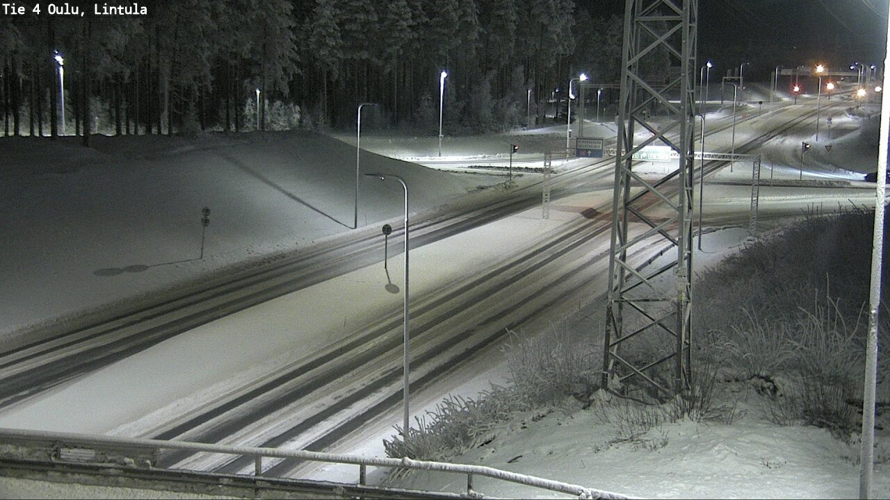 Kelikamerat Kuva Tie 4 Oulu, Lintula, Oulu, Pohjois-Pohjanmaa