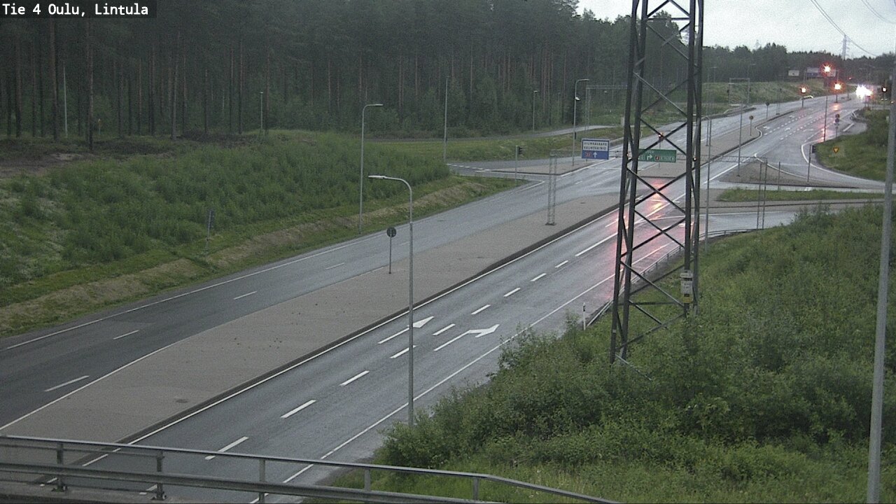 Kelikamerat Kuva Tie 4 Oulu, Lintula, Oulu, Pohjois-Pohjanmaa
