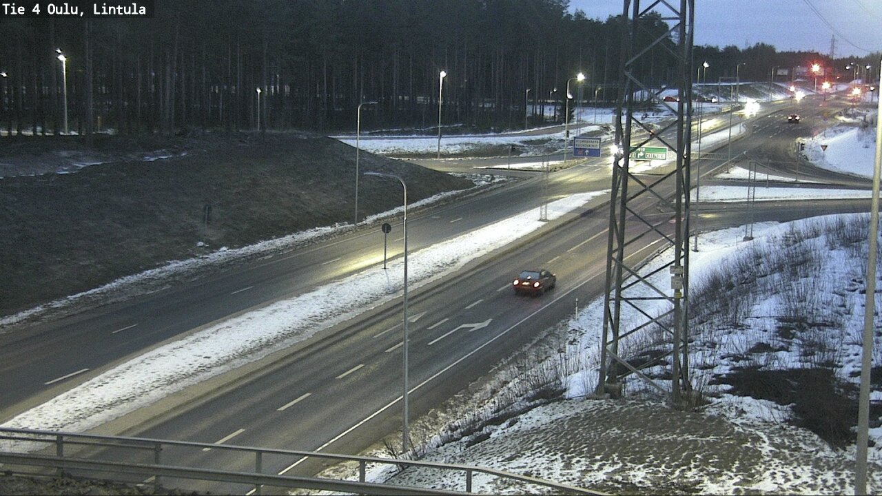 Kelikamerat Kuva Tie 4 Oulu, Lintula, Oulu, Pohjois-Pohjanmaa