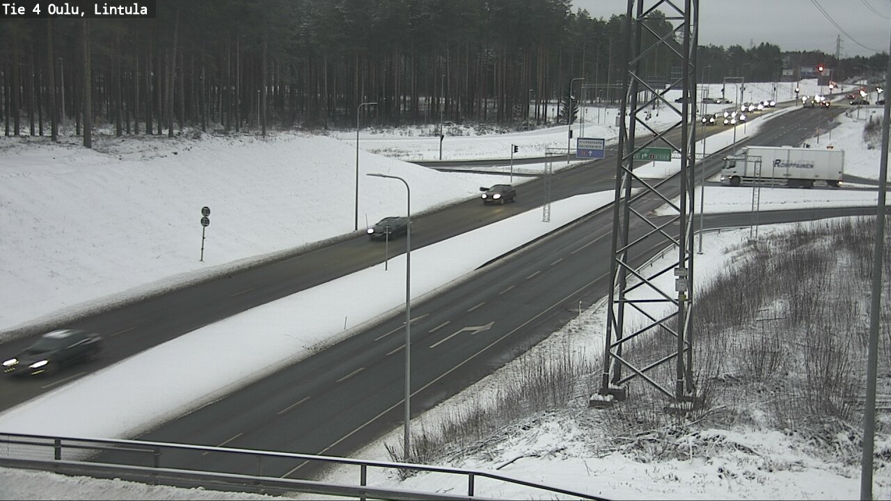 Kelikamerat Kuva Tie 4 Oulu, Lintula, Oulu, Pohjois-Pohjanmaa