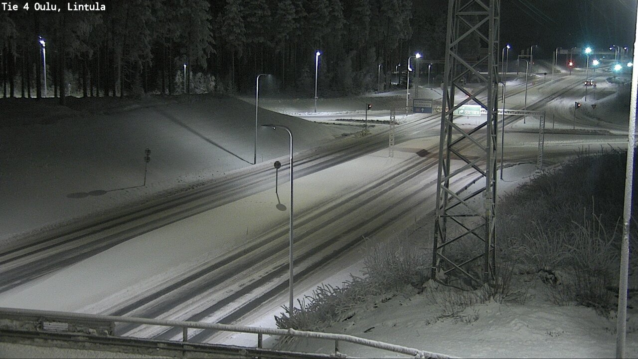 Kelikamerat Kuva Tie 4 Oulu, Lintula, Oulu, Pohjois-Pohjanmaa