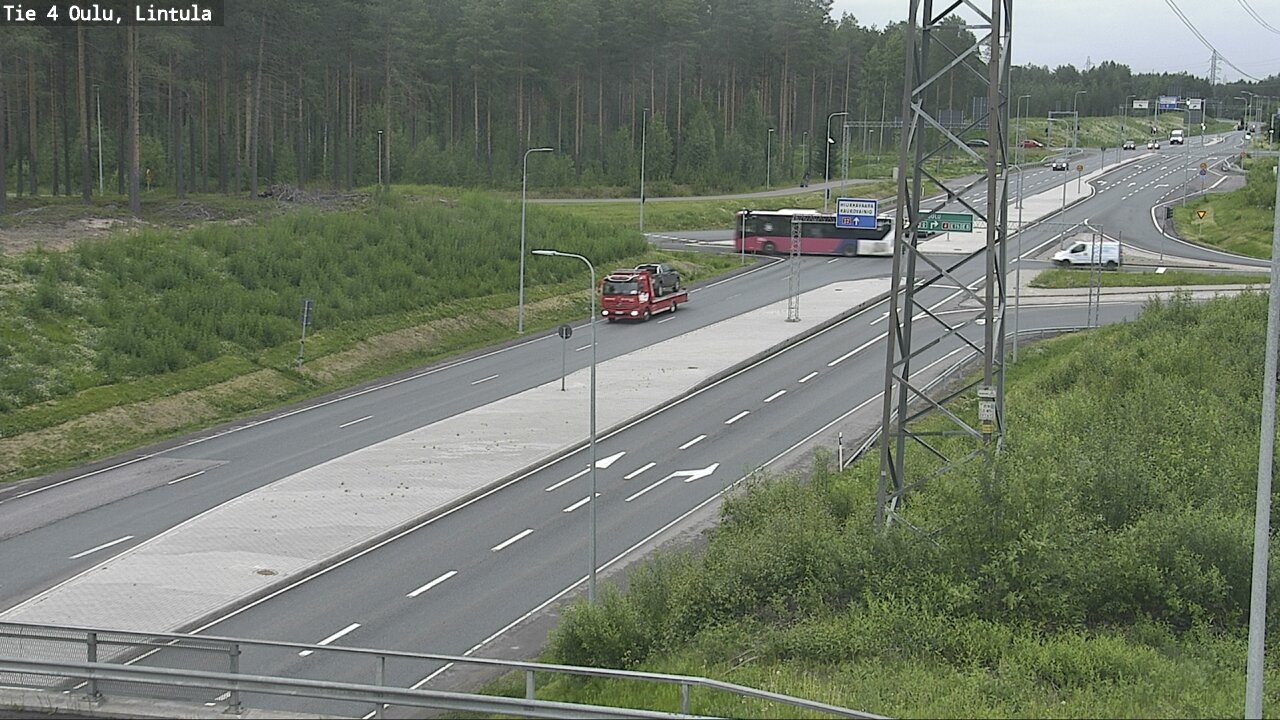 Kelikamerat Kuva Tie 4 Oulu, Lintula, Oulu, Pohjois-Pohjanmaa