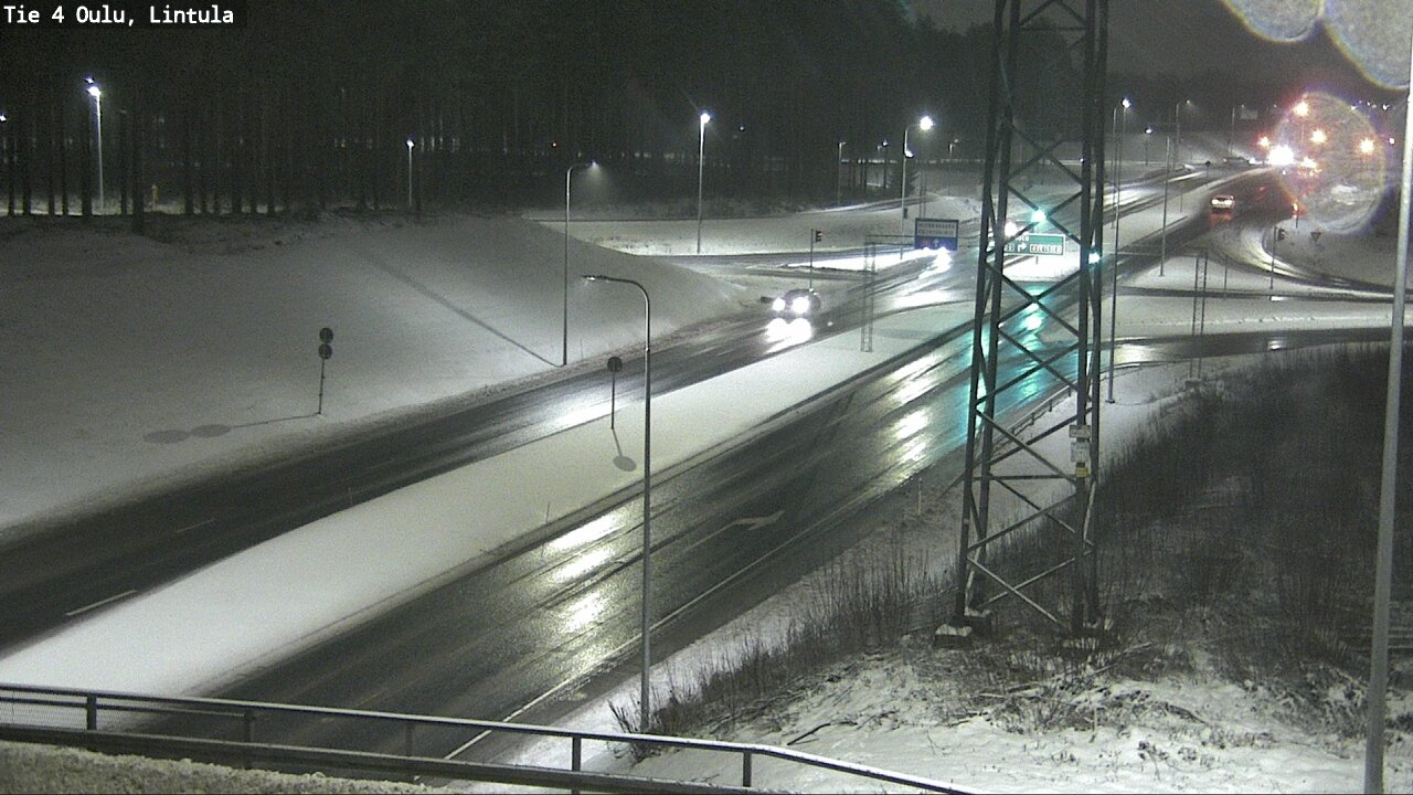 Kelikamerat Kuva Tie 4 Oulu, Lintula, Oulu, Pohjois-Pohjanmaa